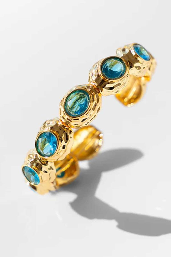 Katerina Psoma Semiramis Bracelet with Blue Crystals
