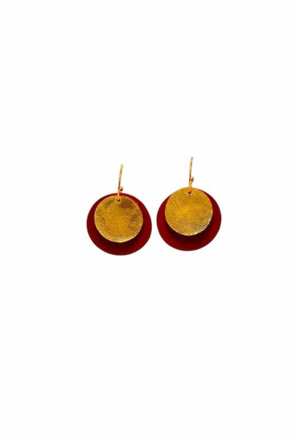 Leather Trinkets Stella Earings Medium