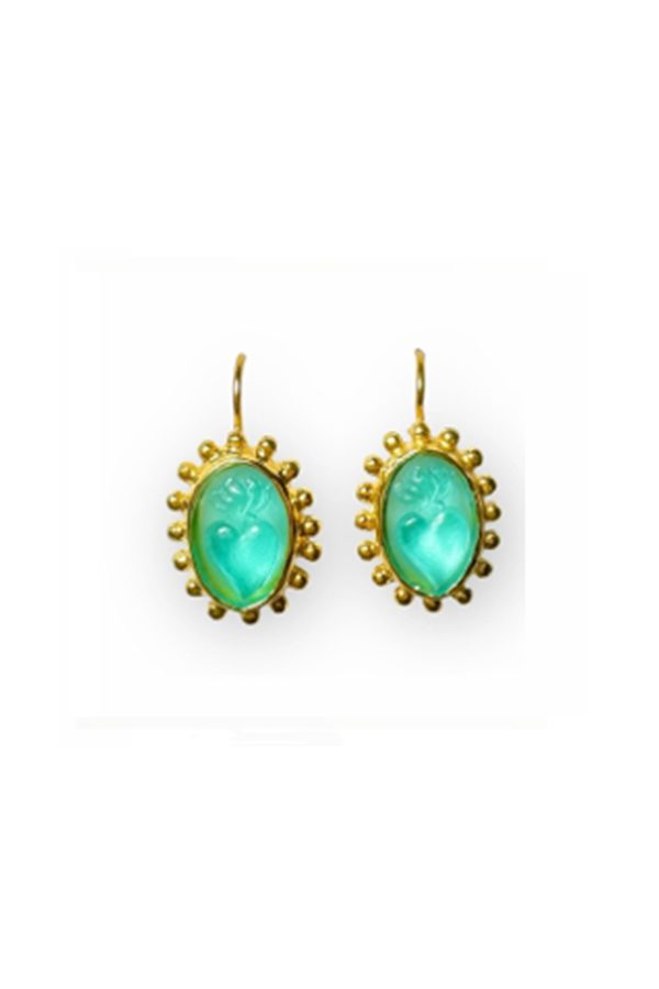 Tonia Makri Earrings Venetian Glass