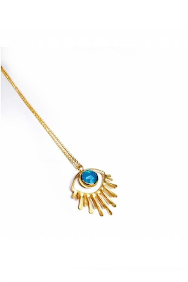 Tonia Makri Necklace Jade Crystal Quartz