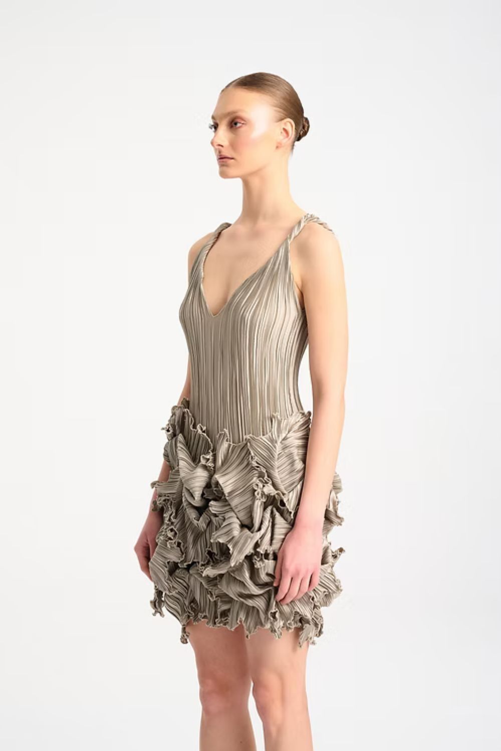 Daphne Valente Hypnos Dress Stone - Image 2