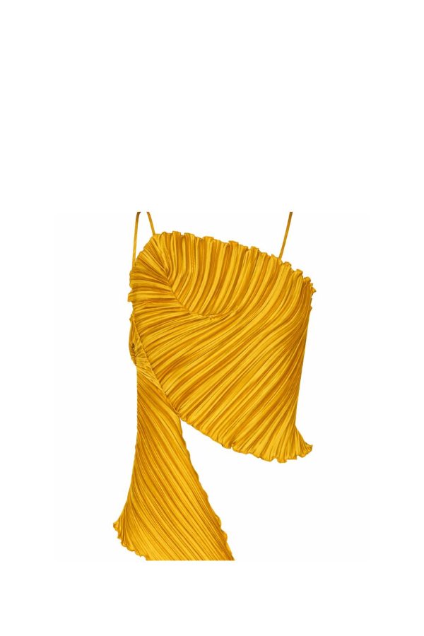 Daphne Valente Papyrus Top Ochra