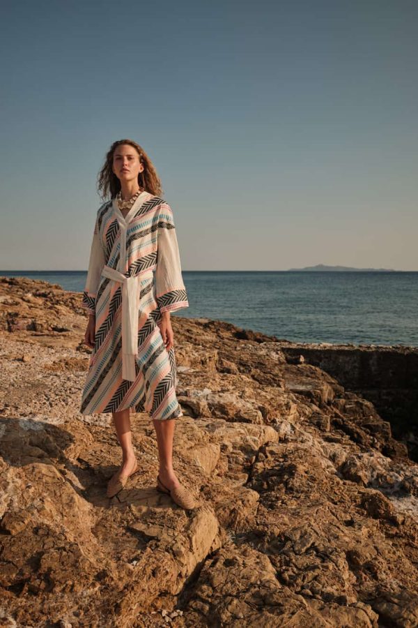 Devotion Jacquard Dress with Alivora Belt