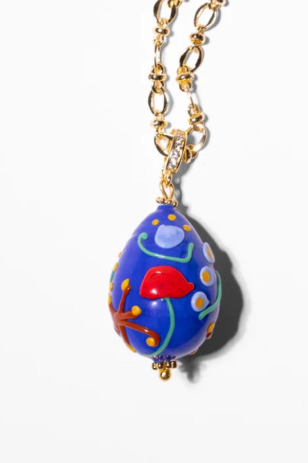 Katerina Psoma Big Blue Murano Egg