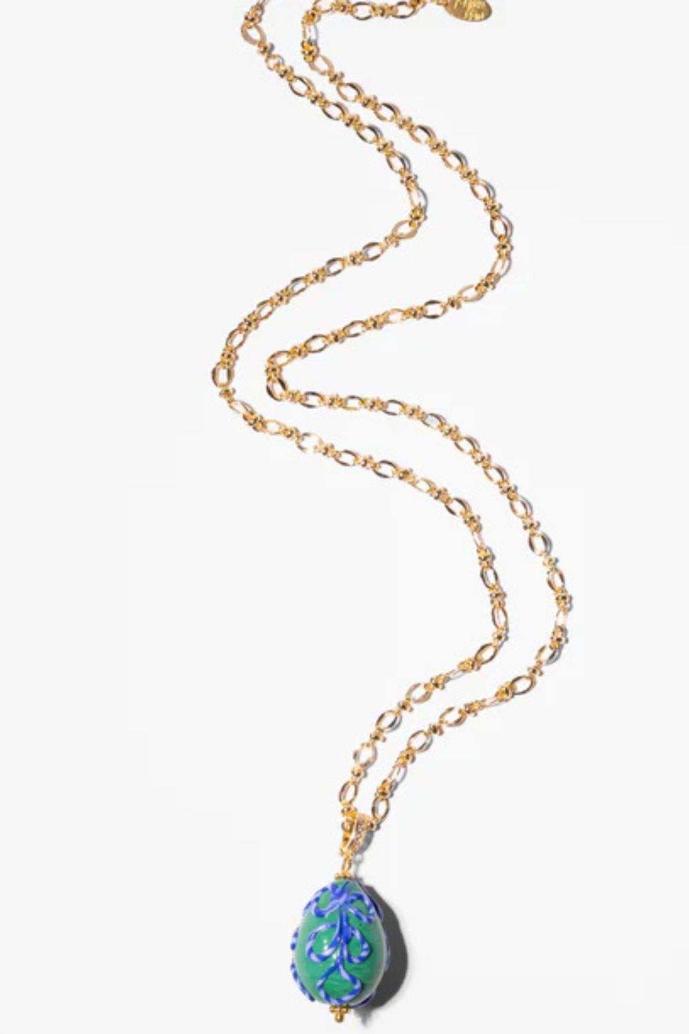 Katerina Psoma Big Green Murano Egg - Image 2