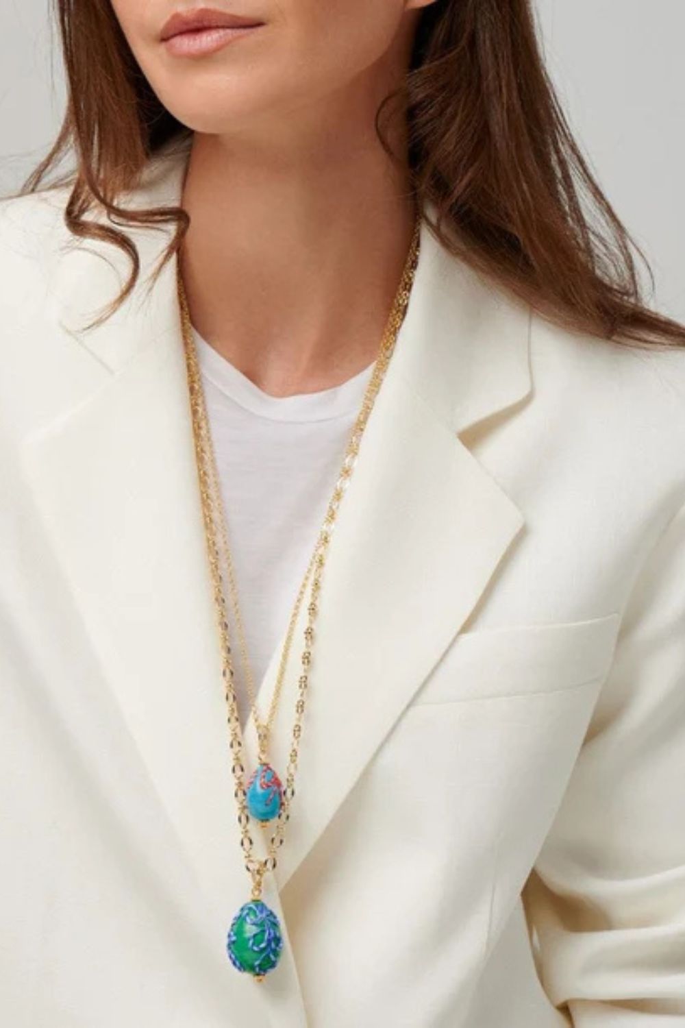 Katerina Psoma Big Green Murano Egg - Image 4