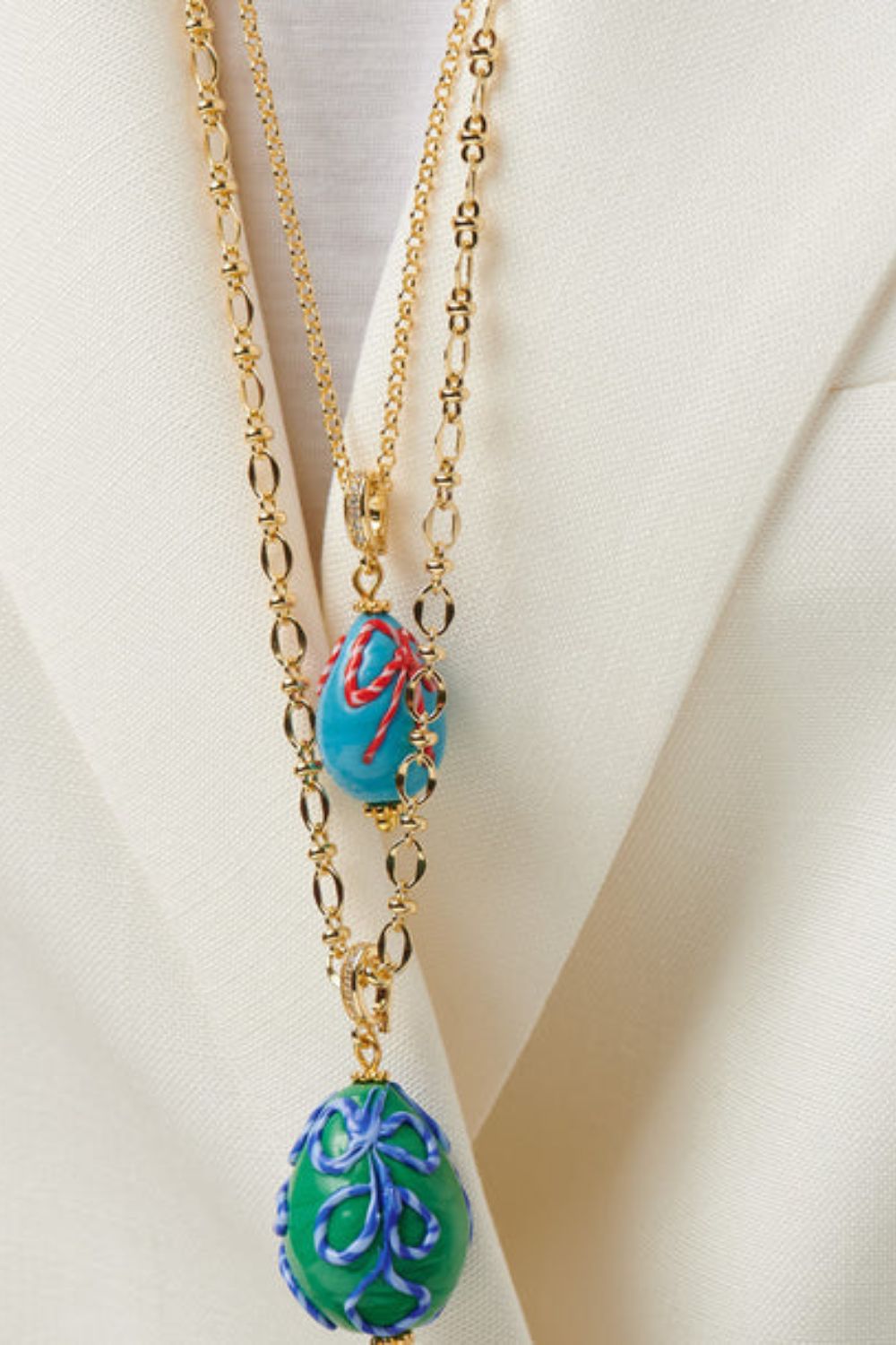 Katerina Psoma Big Green Murano Egg - Image 3