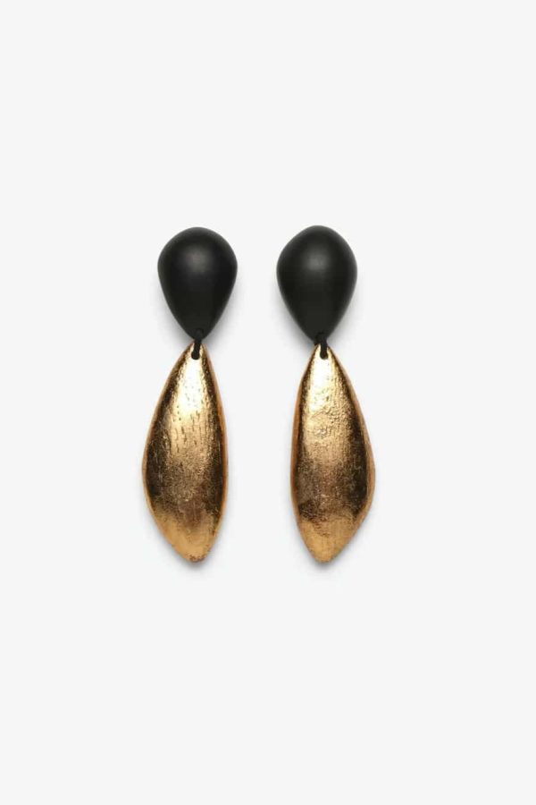 Monies Earrings Acacia Goldfoil Dolbo