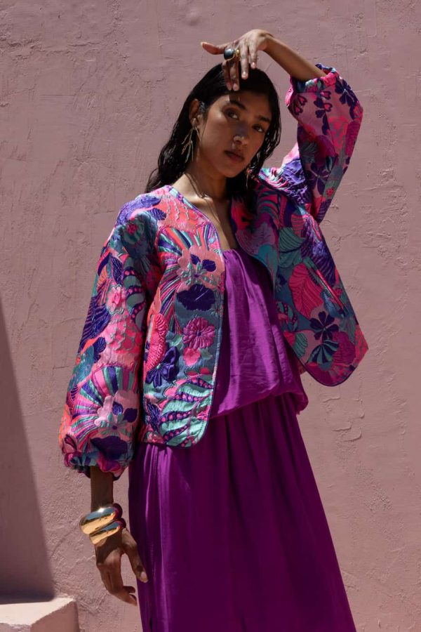 Nema Κοντό Jacket Jaquard Aveline Fouxia