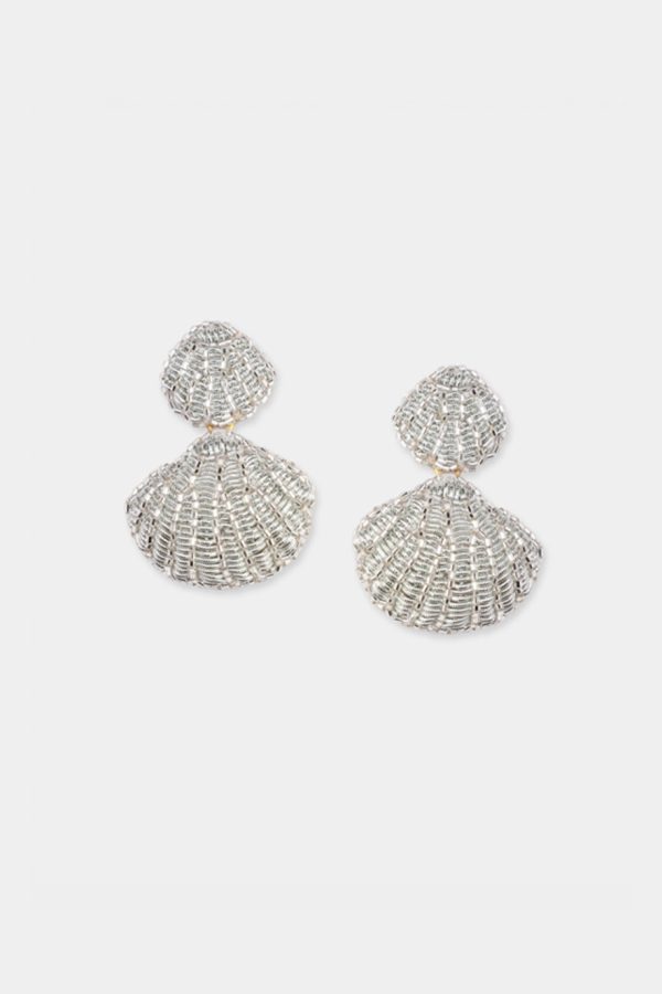 Olivia Dar Aphrodite Earrings Silver