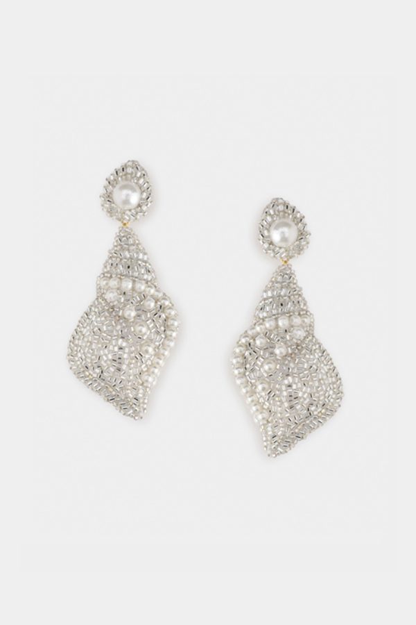 Olivia Dar Calypso Earrings Silver