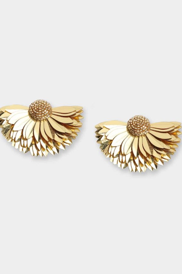 Olivia Dar Marigold Earring Gold