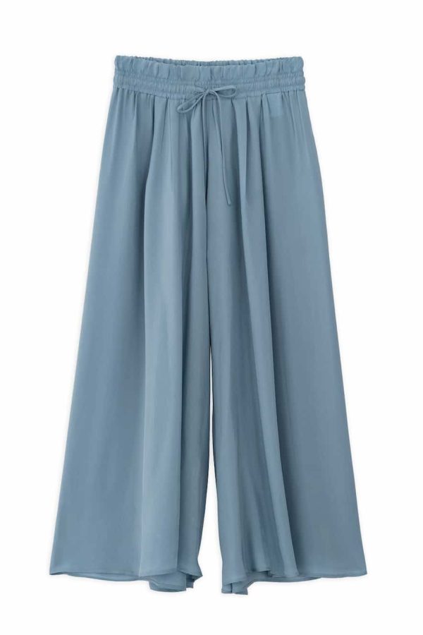 Philosophy Cupro Jupe Culotte Dusty Blue