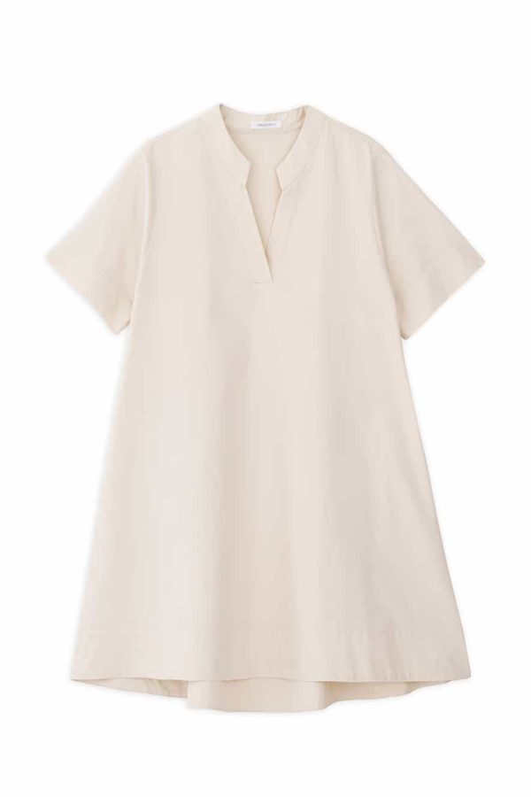 Philosophy Mini Dress Poplin Cream