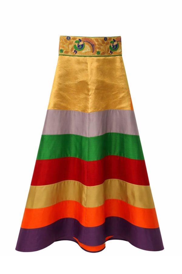 RIANNA + NINA Ooak Long Skirt Special One Of A kind