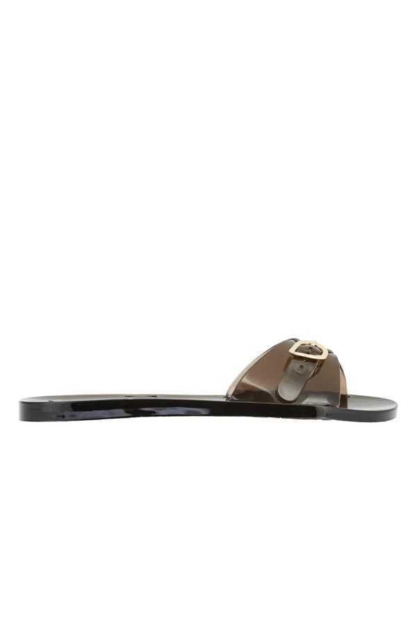 Ancient Greek Sandals Filia Jelly Black