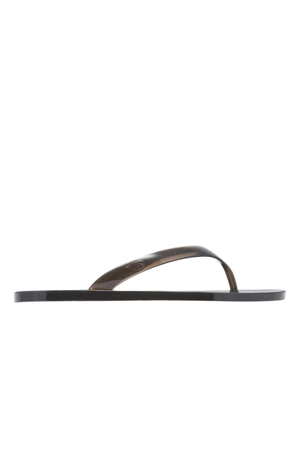 Ancient Greek Sandals Jelly Flip Flop Black