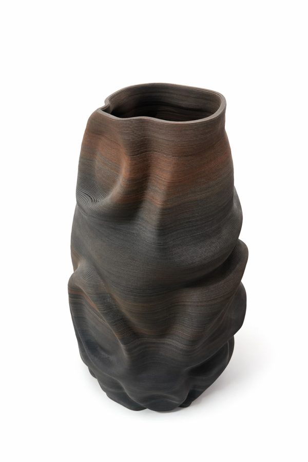 Binary Ceramics Vase Santorini Organic Mix Clay