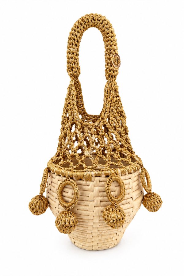 Catarina Mina Villa Bag Gold
