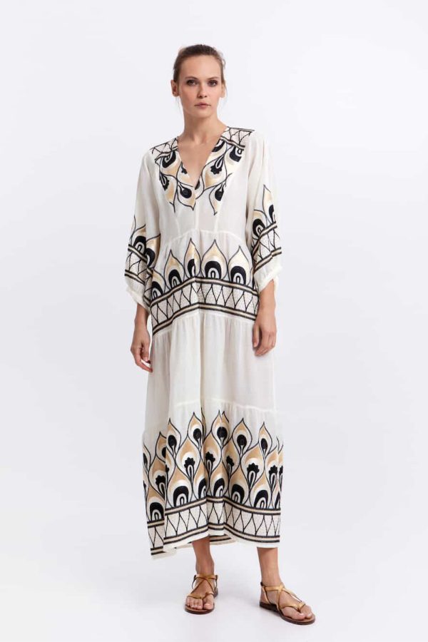 Greek Archaic Kori Dress Long Phoenix