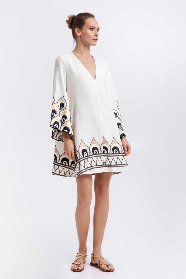 Greek Archaic Kori Dress Short Phoenix