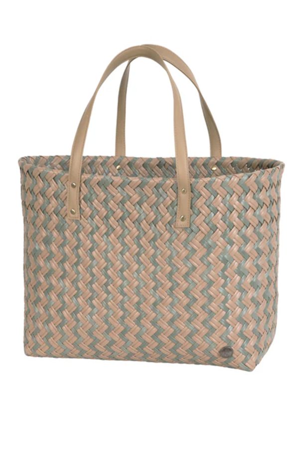 Handed by Faye Sage Green Pattern