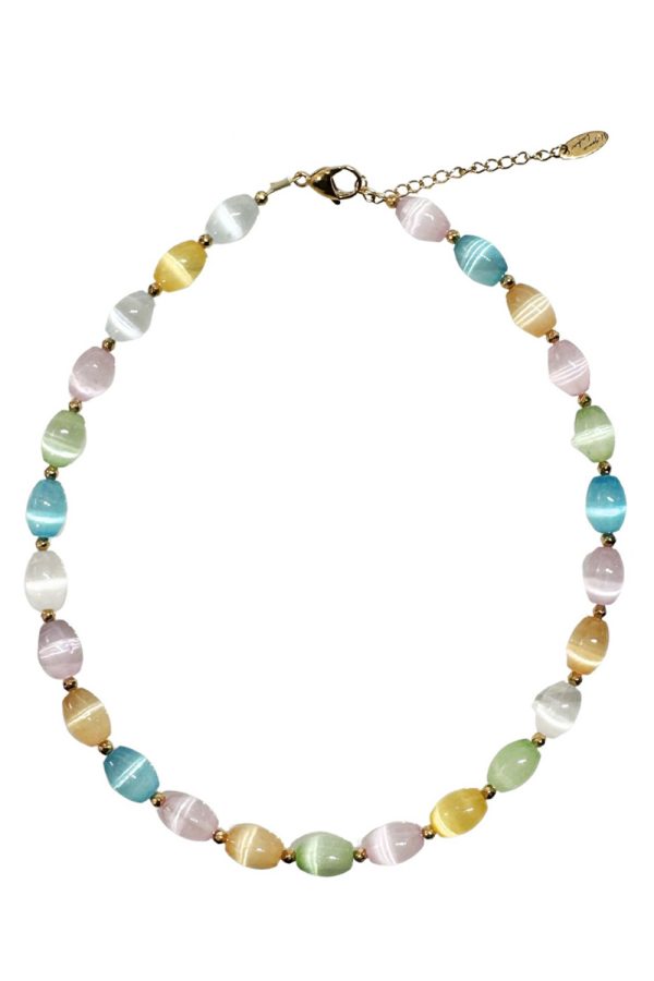 Ifigenia Loukou Rainbow Calcite Necklace
