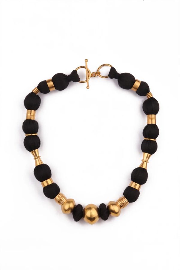 Katerina Makriyianni Silda Necklace Black