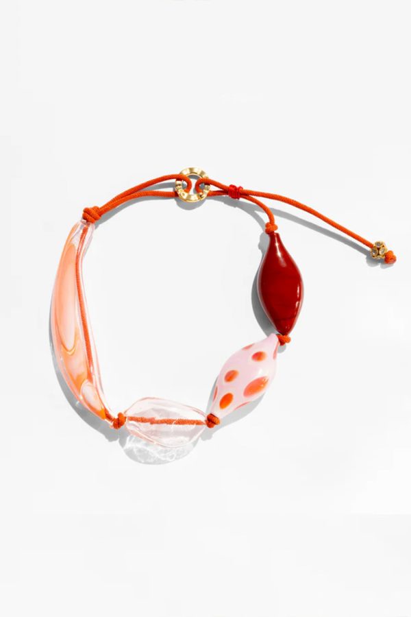Katerina Psoma Necklace Veronica Pink Murano