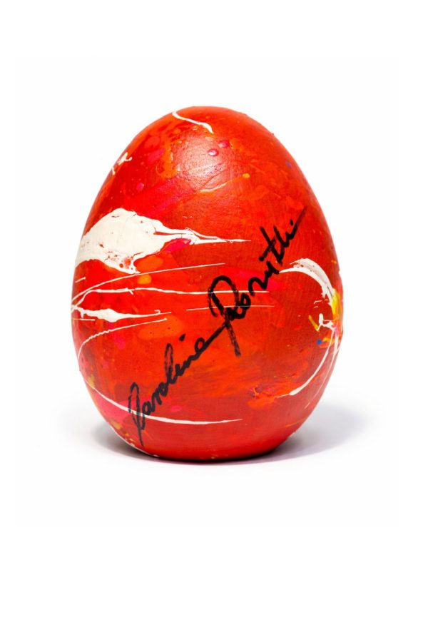 Muses x Carolina Rovithi Easter Egg Small Red