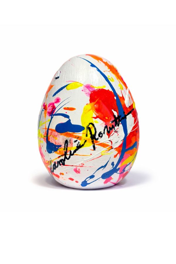 Muses x Carolina Rovithi Easter Egg Small White