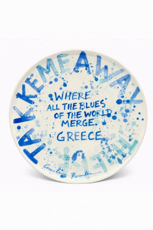 Muses x Carolina Rovithi Take Me Away Plate