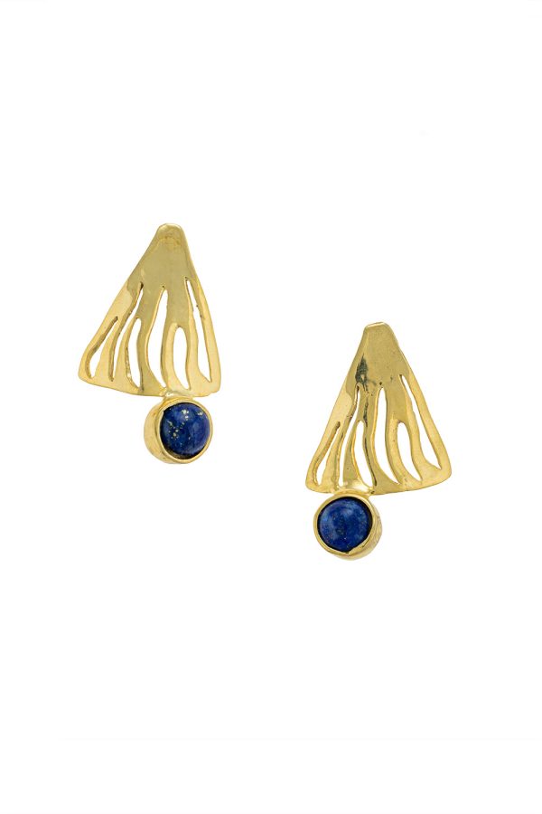 Valeska Jewellery Earrings Myra Blue