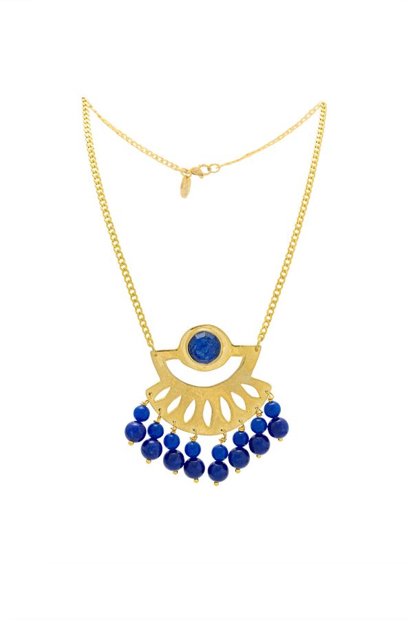 Valeska Jewellery Hathor Necklace Blue