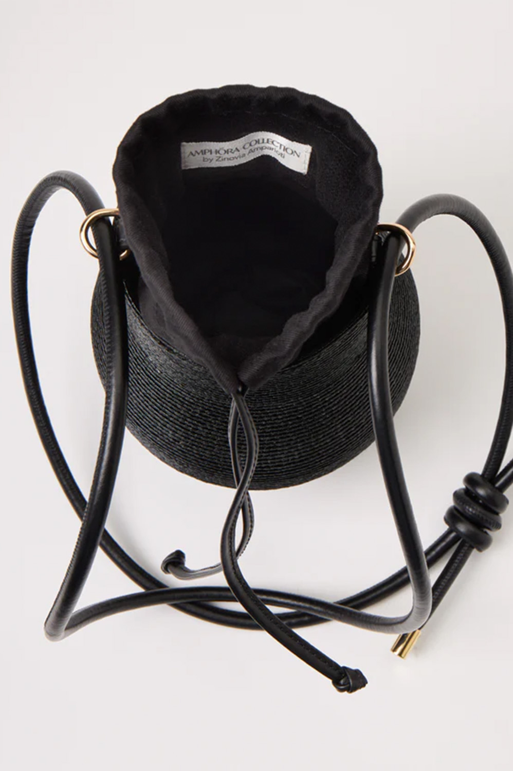 Amphora Collection Amphora Gloss Bag Black - Image 3