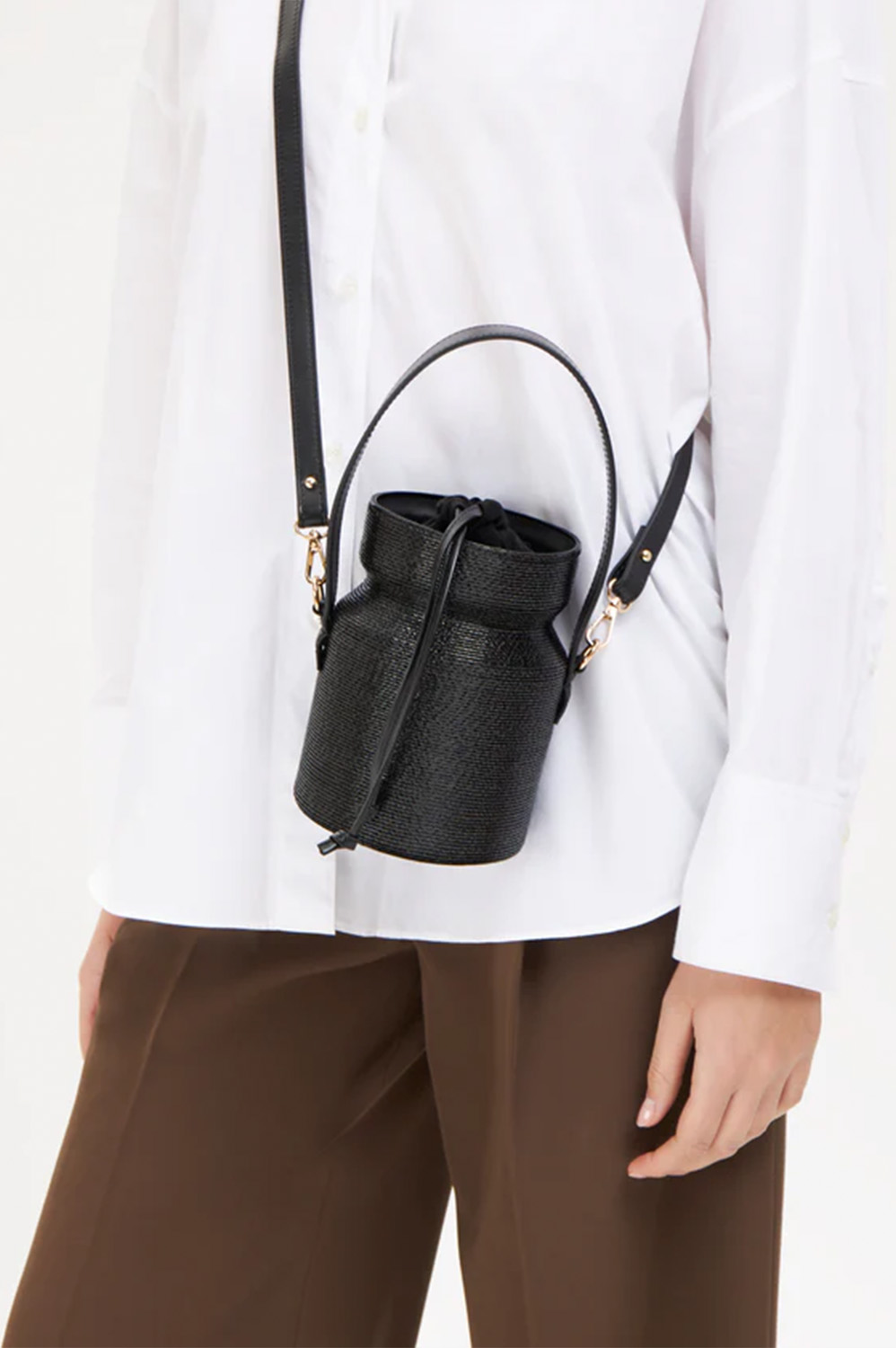 Amphora Collection Kylix Gloss Bag Black - Image 2