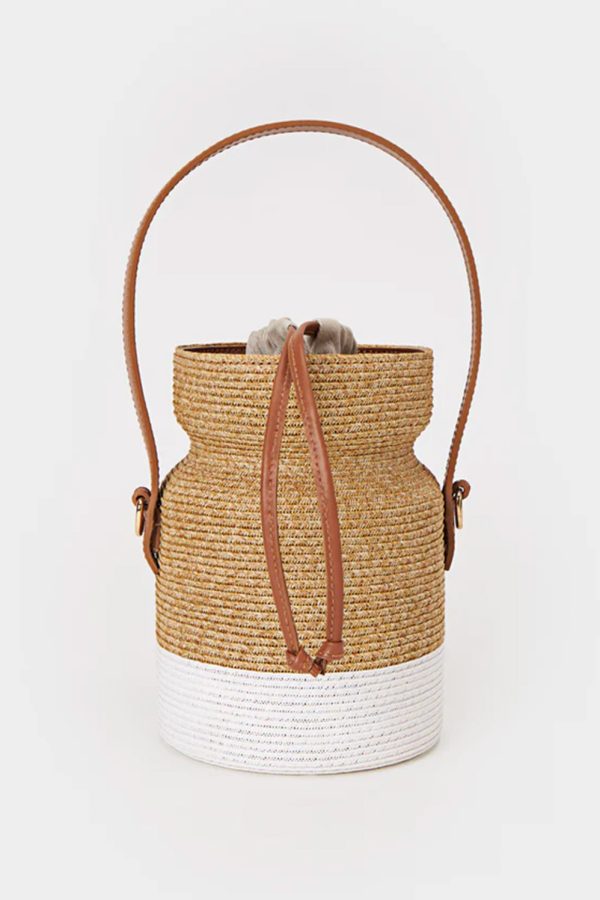 Amphora Collection Kylix Two Toned Natural/White