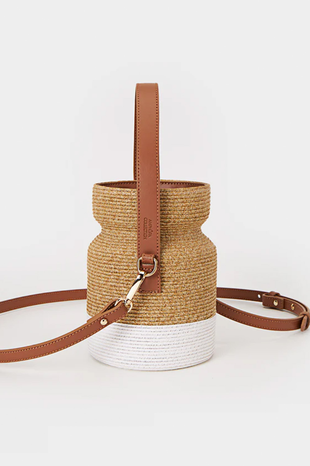 Amphora Collection Kylix Two Toned Natural/White - Image 2