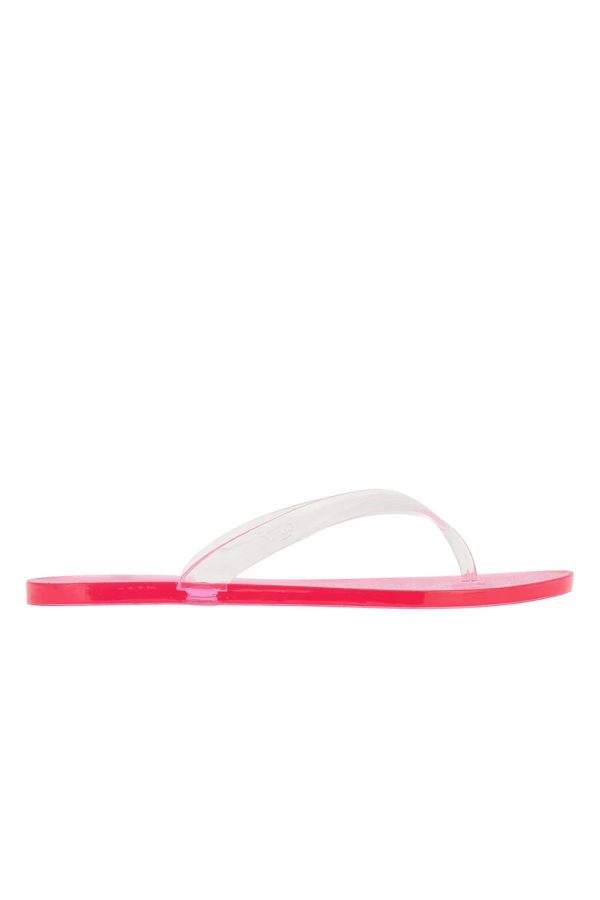 Ancient Greek Sandals Jelly Flip Flop Pink Clear