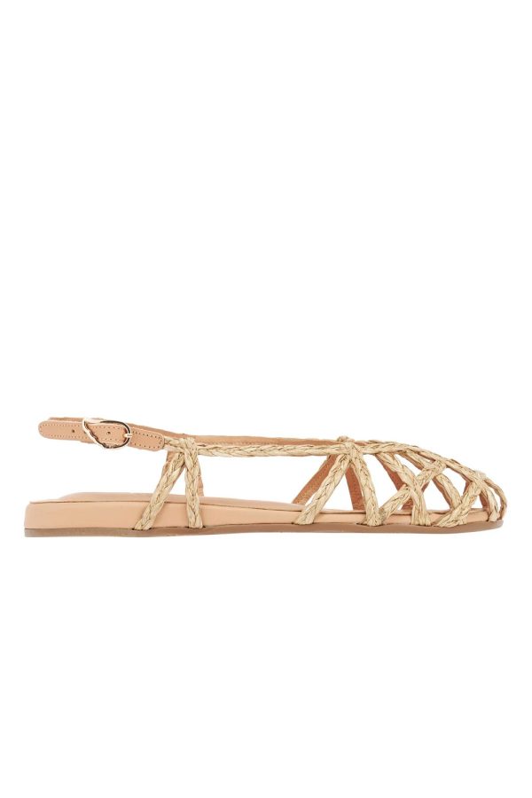Ancient Greek Sandals Kardia Natural