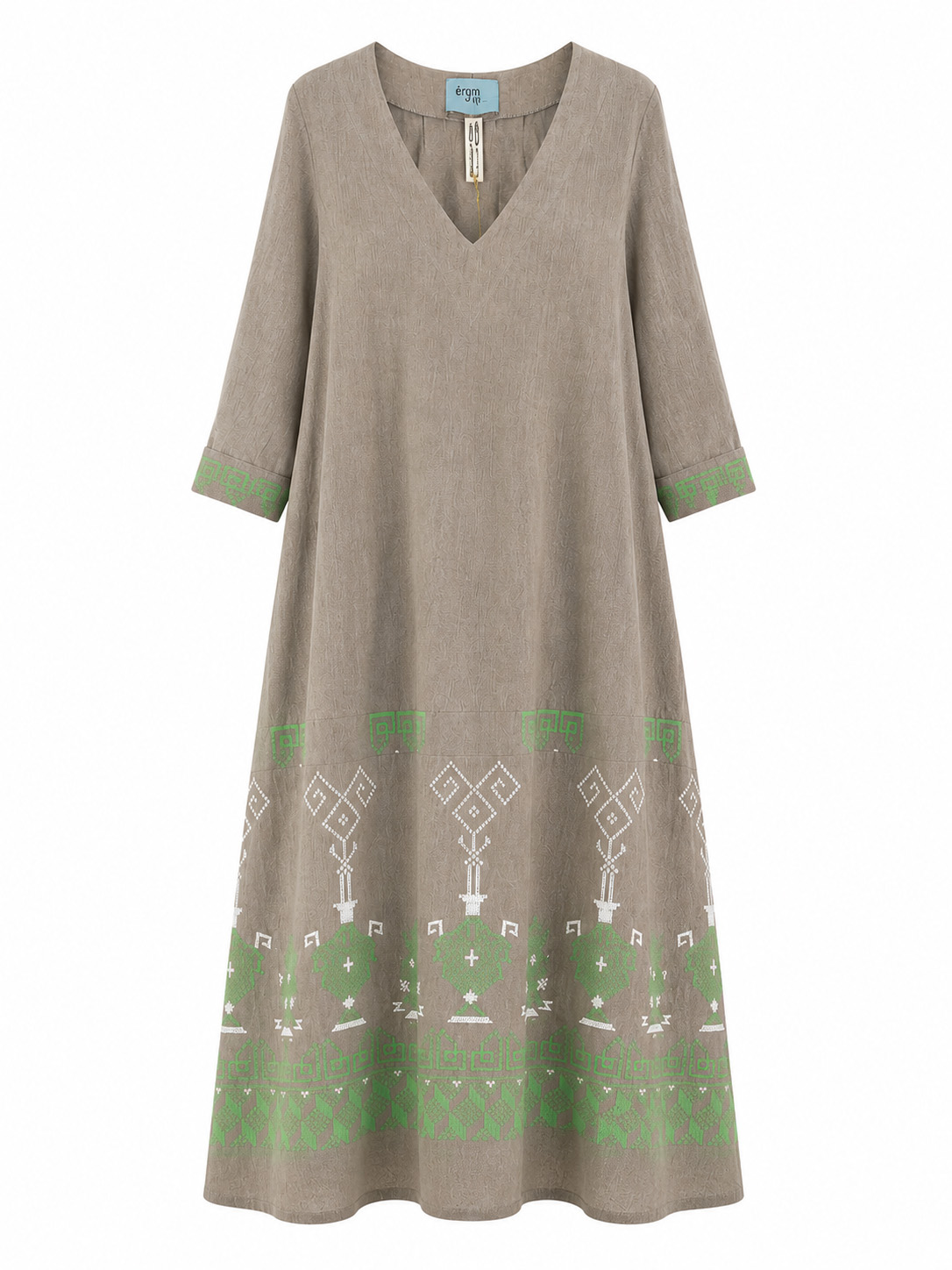 Ergon Mykonos Livadi Dress Taupe