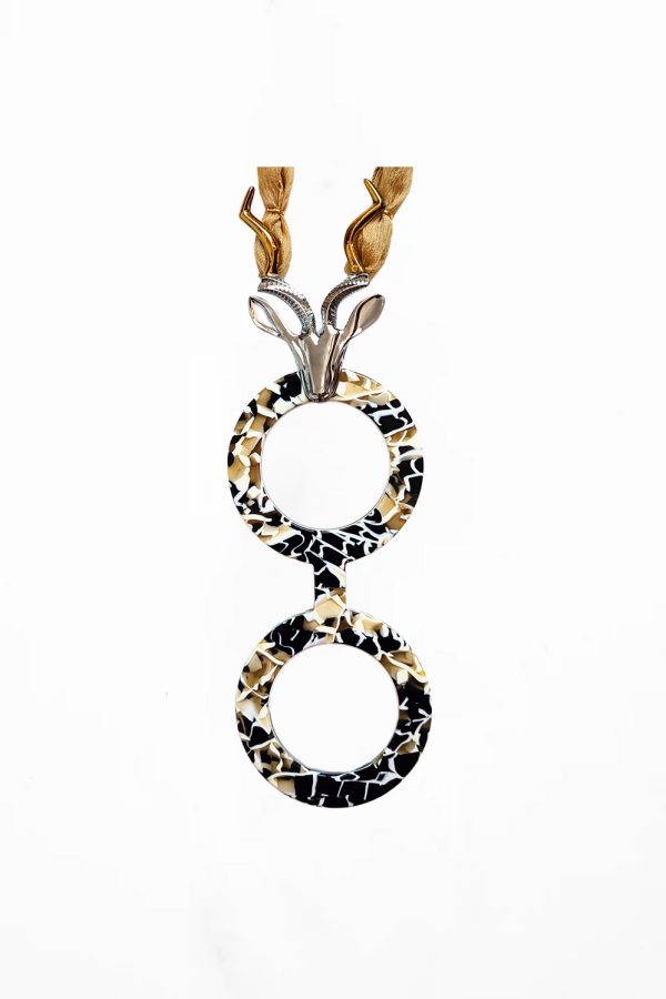 Flippan Look Mottled Kudu Glasses Pendant
