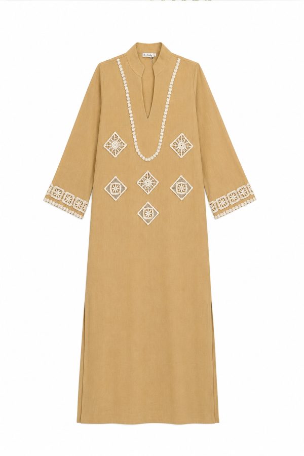 Flora Sardalos Patmos Caftan Beige