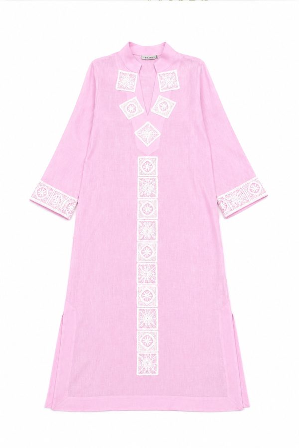 Flora Sardalos Patmos Caftan Pink