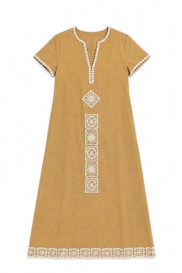 Flora Sardalos Positano Caftsn Beige