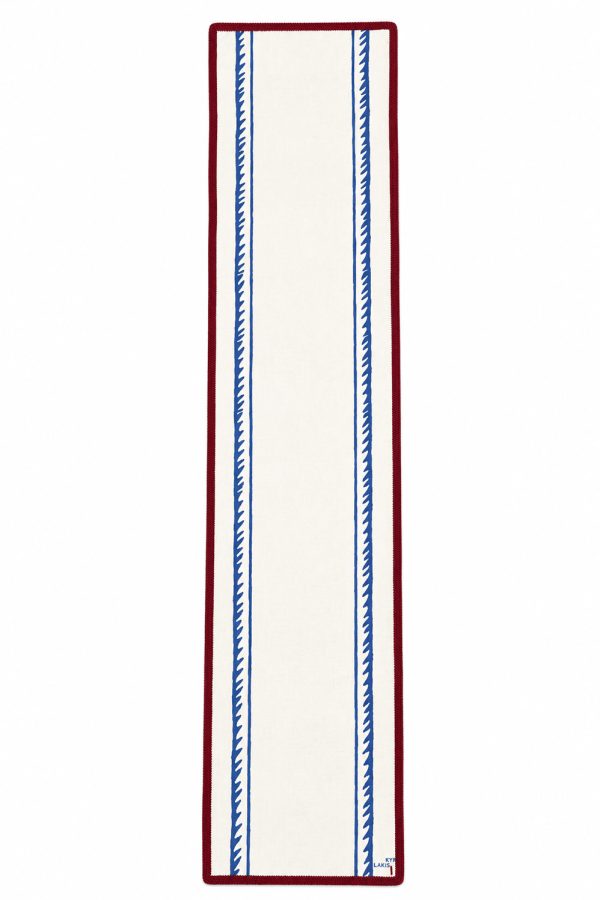 kyr Lakis Runner Blue Wave Red Piping