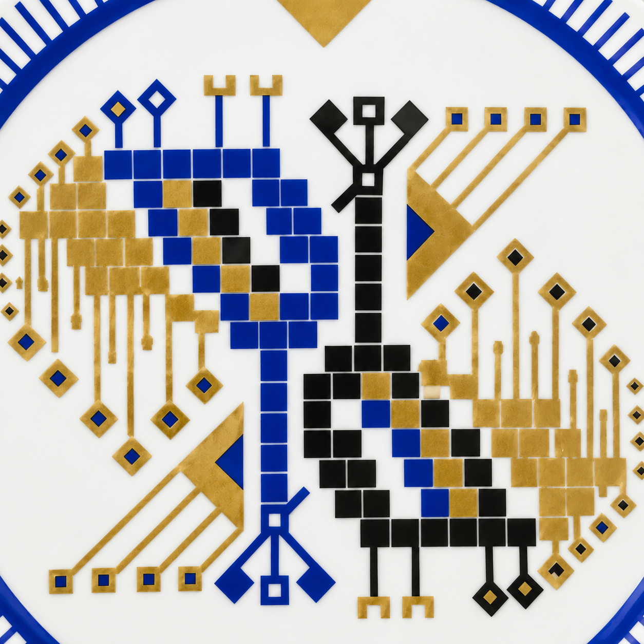 Muses Pagoni Plate 27CM - Image 2