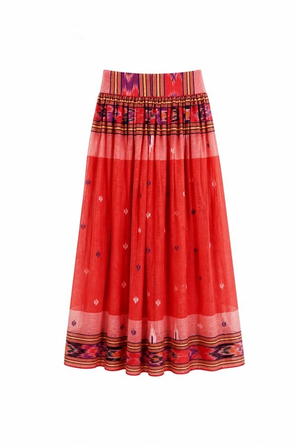 RIANNA+NINA Ooak Wide Evening Sari Skirt  One Of The Kind