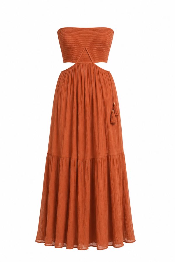 D’Artemide Ava Dress Terracotta