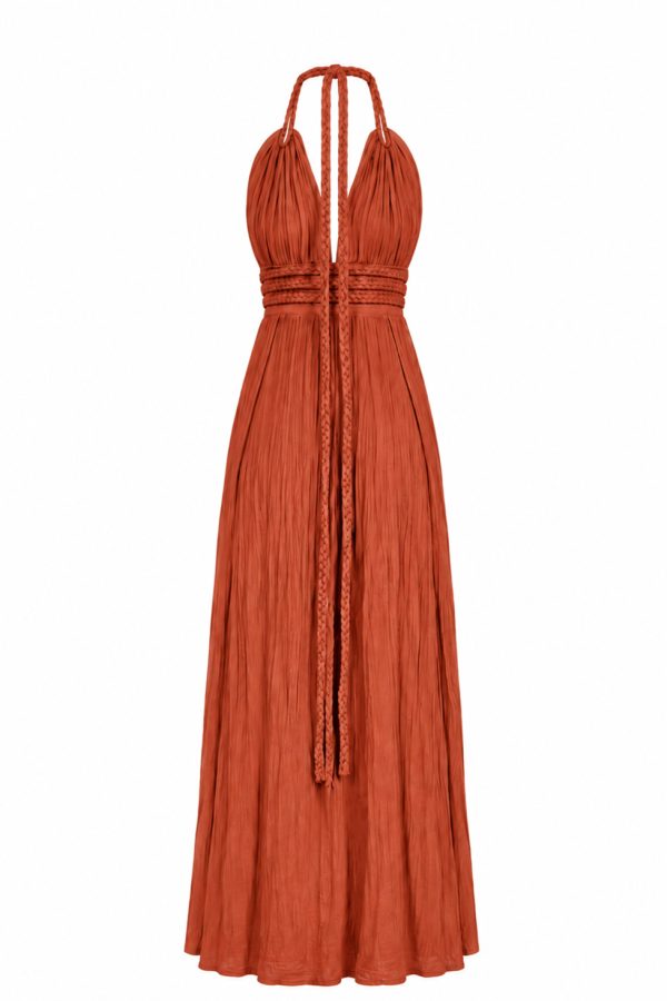 D’Artemide Dress Aphrodite Terracotta